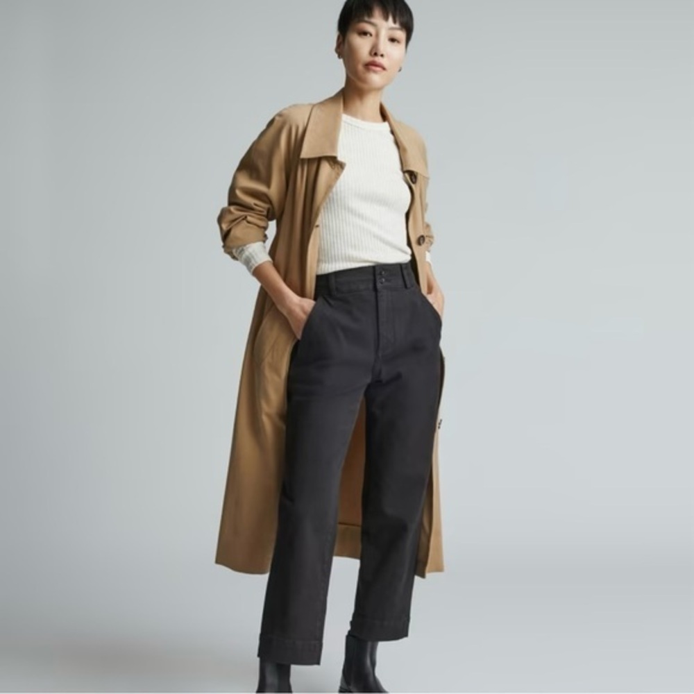 NWT EVERLANE The Organic Straight-leg Pant 2